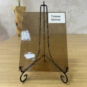 Фото стекло декоративное Глория бронзовое