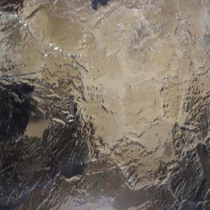 Фото стекло рельефное Сланец бронзовое