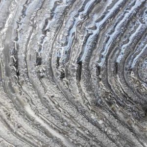 Фото стекло рельефное Волна