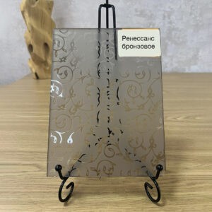 Фото стекло модель Ренессанс бронза