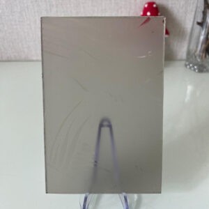 Фото стекло с рисунком Шале бронза