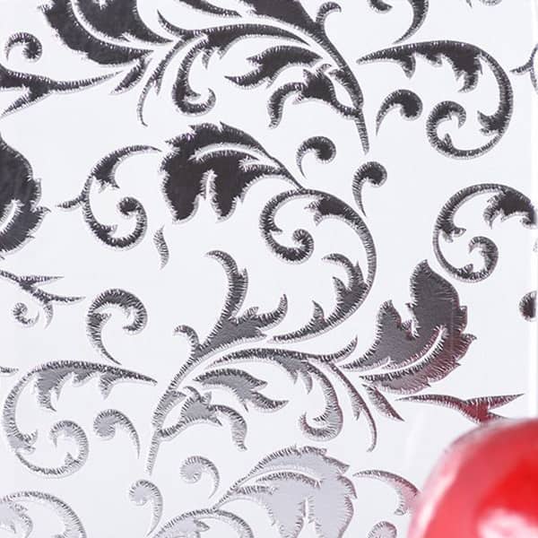 Фото зеркало листовое Гармония белое