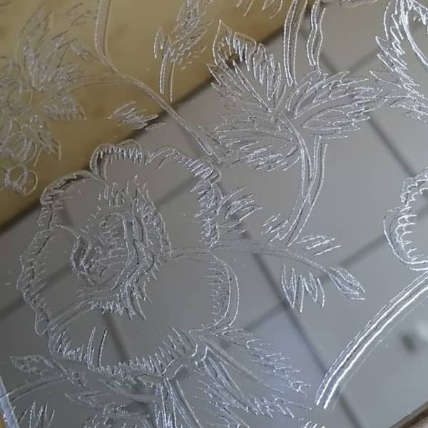 Фото зеркало листовое Гули бесцветное