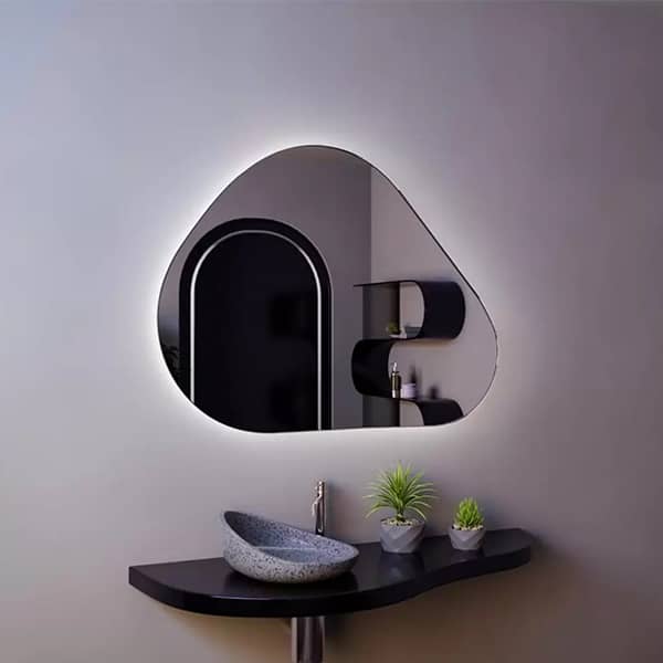 Фото зеркало с подсветкой Опал экстра